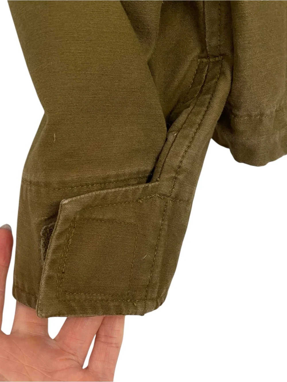 The North Face M66 Utility Field Jacket Women’s Large Cropped Gorpcore Olive